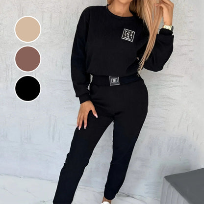 Women’s Corduroy Jogger Sweatsuit Set（50% OFF）