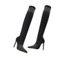 Women’s Sparkly Faux Diamonds Over-the-Knee Boots（50% OFF）