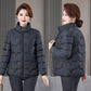 Women's Warm Stand Collar Quilted Puffer Jacket（50% OFF）