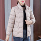 Women's Warm Stand Collar Quilted Puffer Jacket（50% OFF）
