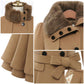 🔥🎄Women's Winter Double Breasted Jackets With Belt（50% OFF）