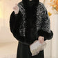 Women's Elegant Faux Fur Sequined Shawl Wrap（50% OFF）