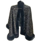 Women's Elegant Faux Fur Sequined Shawl Wrap（50% OFF）