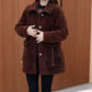 Women's Warm Medium-Length Lapel Jacket（50% OFF）