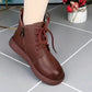 🔥Hot Sale🔥Women's Zipper Lace Up Ankle Boots（50% OFF）