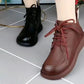 🔥Hot Sale🔥Women's Zipper Lace Up Ankle Boots（50% OFF）