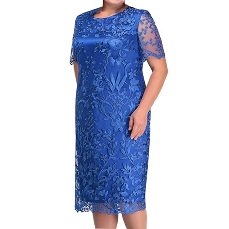 🌸Spring Specials🌸 Plus Size Embroidered Cocktail Dress