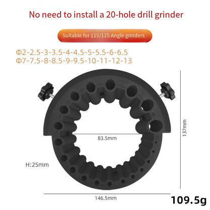 🔥Multipurpose Drill Bit Sharpener for Angle Grinders🔧