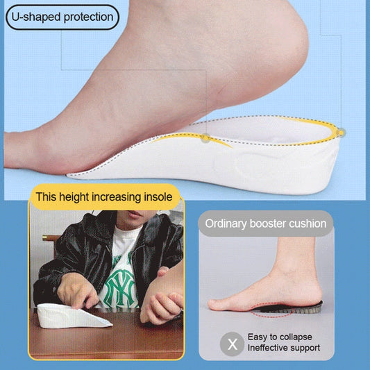 🔥Silicone Anti-Slip Height-Increasing Insoles🔥