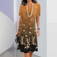 Women's Elegant Floral Print Round Neck Dress🌺