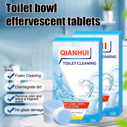 🎉Buy 5 Get 5 Free🔥Lemon Scent Toilet Bowl Cleaner Tablets