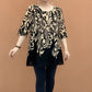 Women's Round Neck Printed Loose Top（50% OFF）