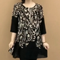 Women's Round Neck Printed Loose Top（50% OFF）