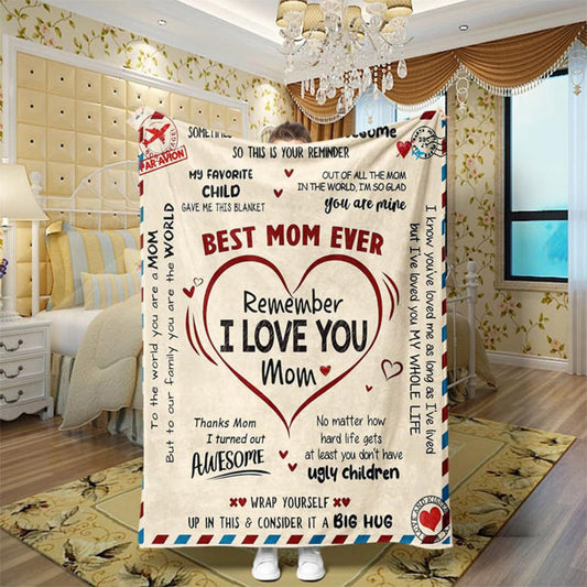 Ultra Soft Cozy Flannel Warm Blanket - EXPRESS LOVE TO MOM✨