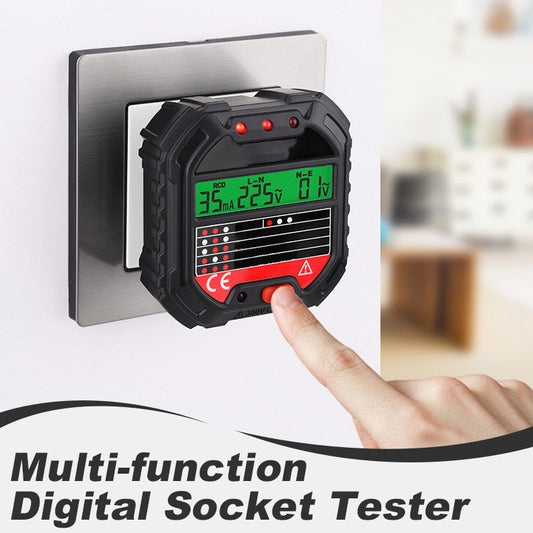 Multi-function Digital Socket Tester（50% OFF）