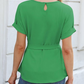 2025 New Product Promotion 50%🎉Women’s Tie Waist Peplum Top👚