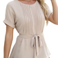 2025 New Product Promotion 50%🎉Women’s Tie Waist Peplum Top👚