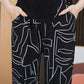 Women's Line Black Jogging Pants👖