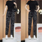 Women's Line Black Jogging Pants👖