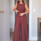 Women's Elegant Sleeveless Wide Leg Jumpsuit🥰
