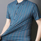 Men's Casual Vibrant Plaid High Stretch Lapel Short Sleeve Shirt✨