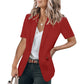 ✨New Arrival✨🌸Women's Stylish Casual Short Sleeve Blazer