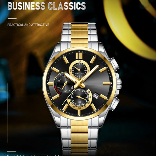 Men's Stainless Steel Business Wrist Watch⌚