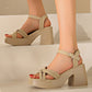 🎉Summer Fashion New👡Women’s Open Toe High Chunky Heel Sandals