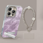 Gradient Phone Case with Stand & Chain for iPhone Series💎