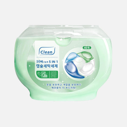🌊5-in-1 Laundry Detergent Pacs - 40 Counts✨