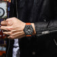 Luxury Skeleton Quartz Wristwatch with Calendar Function✨