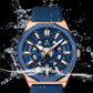 Luxury Skeleton Quartz Wristwatch with Calendar Function✨