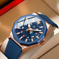 Luxury Skeleton Quartz Wristwatch with Calendar Function✨