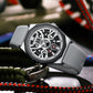 Luxury Skeleton Quartz Wristwatch with Calendar Function✨