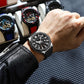 Luxury Skeleton Quartz Wristwatch with Calendar Function✨
