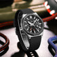 Luxury Skeleton Quartz Wristwatch with Calendar Function✨