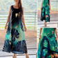 Women’s Loose Printed Sleeveless Maxi Dress🌺