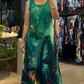 Women’s Loose Printed Sleeveless Maxi Dress🌺