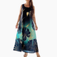Women’s Loose Printed Sleeveless Maxi Dress🌺
