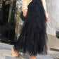🌺2025 Hot Sale🌺Women’s Elegant Irregular Layered Ruffles Long Skirt