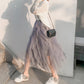 🌺2025 Hot Sale🌺Women’s Elegant Irregular Layered Ruffles Long Skirt