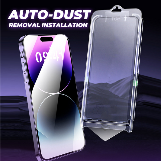 HD Screen Protector for iPhone Series - Auto-Dust Removal Installation✨