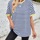 🔥🔥🔥Women's Relaxed Fit Striped Tee