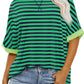 🔥🔥🔥Women's Relaxed Fit Striped Tee