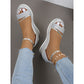 ✨Shiny Platform Wedge Sandals for Women