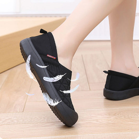 🥰Women's Casual Breathable Non-slip Soft Sole Slip-on Flat Shoes