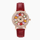 💎Women's Rotating Dial Watch with Colored Simulated Diamonds✨