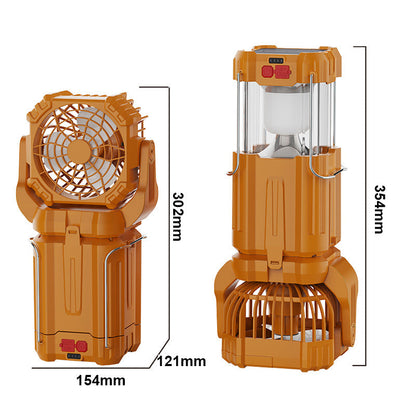 💡Solar LED Strong Light Outdoor Fan Lantern🔋
