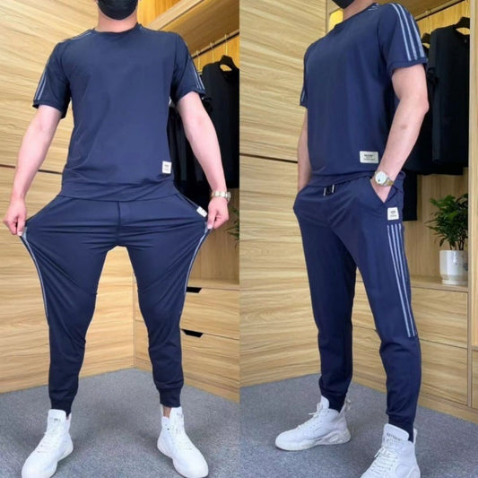 ✨Men's High Stretch Athletic Two Piece Set