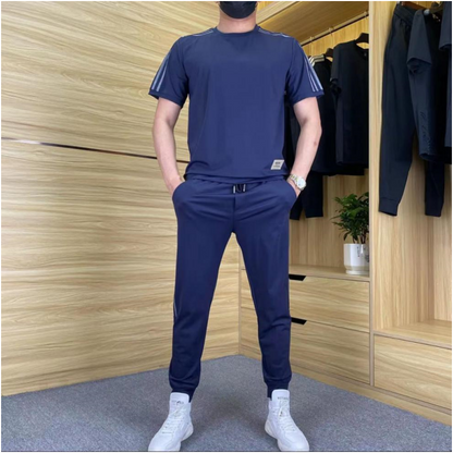 ✨Men's High Stretch Athletic Two Piece Set